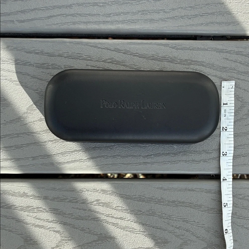 Polo Ralph Lauren Unisex Leather Sunglass/Eyewear Case Black